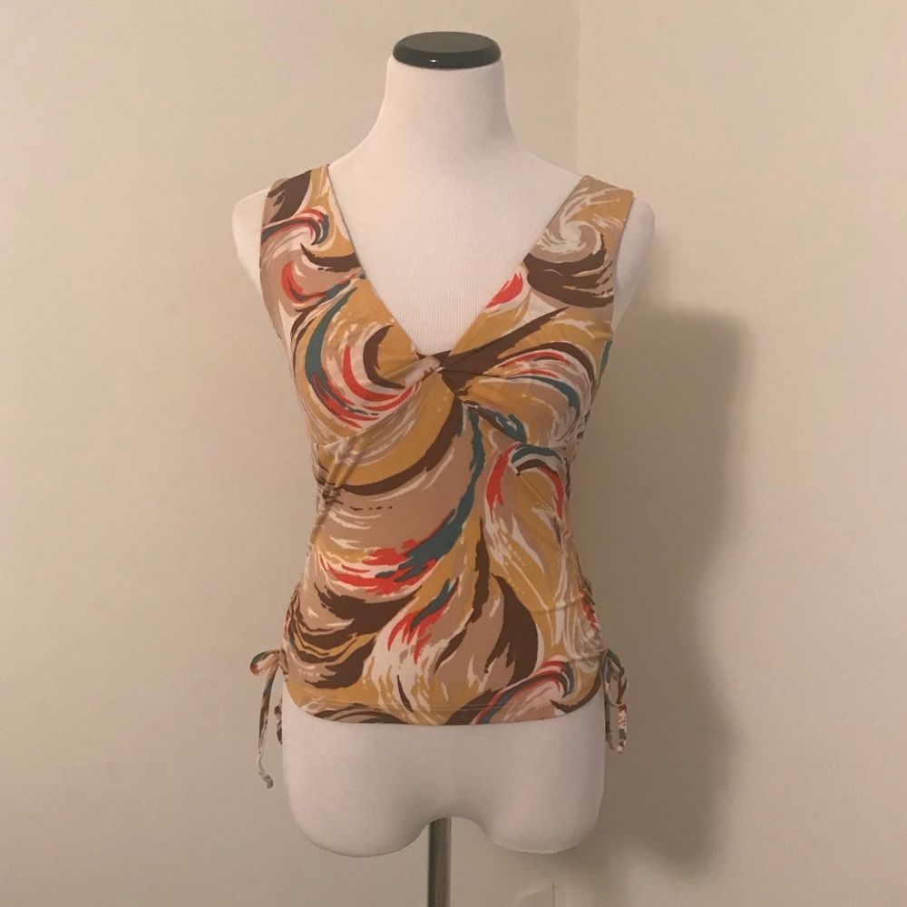 multi color top